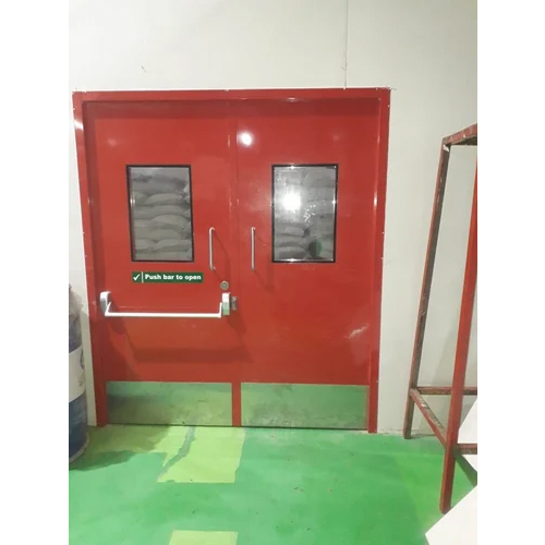 Emergency Exit Double Door - Application: Commercial
