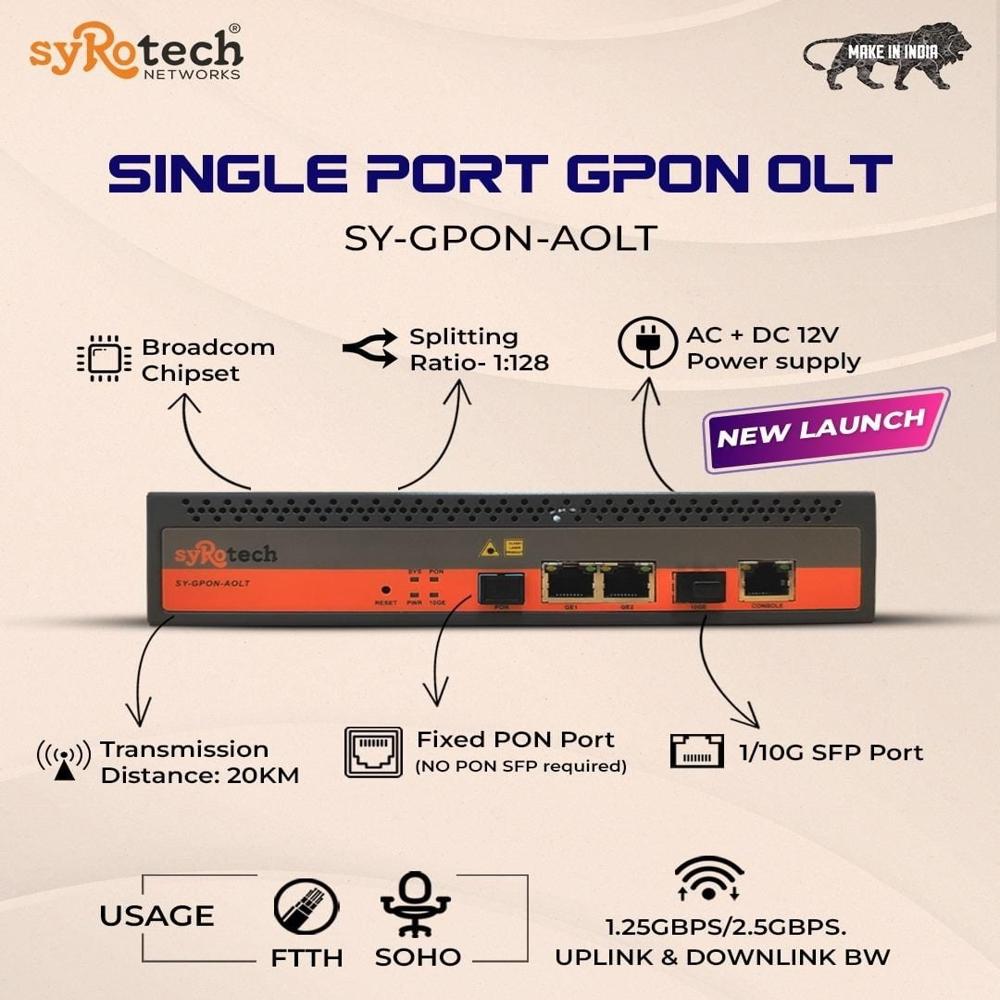 Gpon Olt 1 Port Syrotech