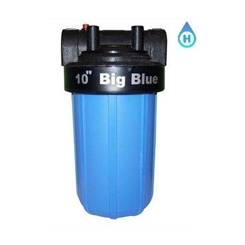10 Inch Big Blue Filter Assembly With 1.5 Inch End Connection
