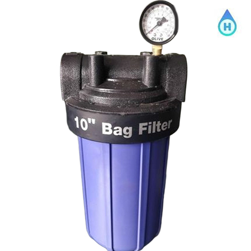 10 Inch Bag Filter Housing With 1.5 Inch End Connection