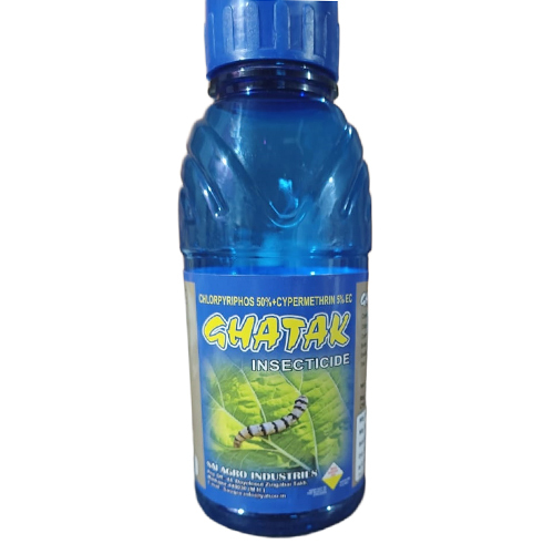 घातक क्लोर्पाइरीफॉस सायपेर्मेथ्रिन कीटाणाशक