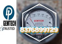 Gemtech Differential Pressure Gauges Wholesalers India by Yamunanagar (Haryana)