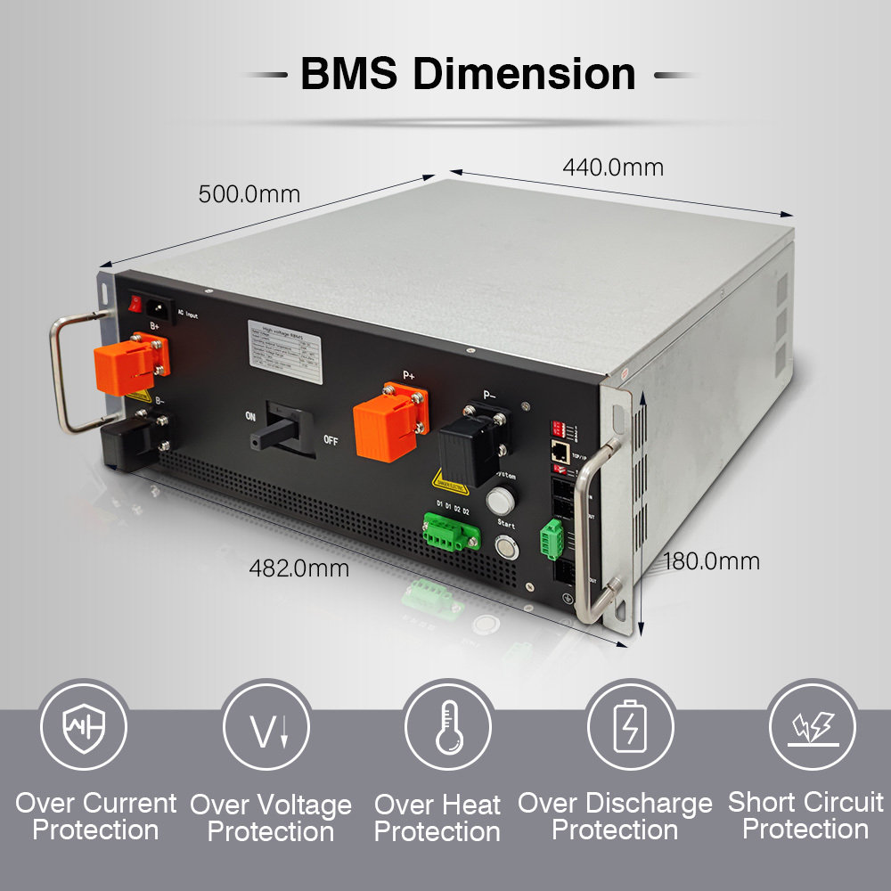 528V 160A -250A  High Voltage BMS for ESS ups