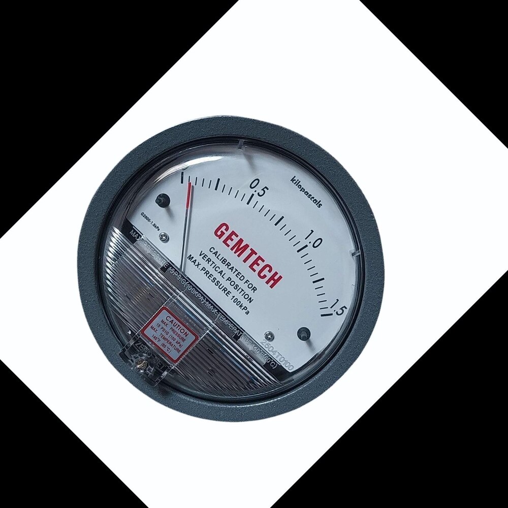 GEMTECH OMEGA DIFFERENTIAL PRESSURE GAUGE IN Kailash Vaibhav Industrial Complex Vikhroli West Mumbai