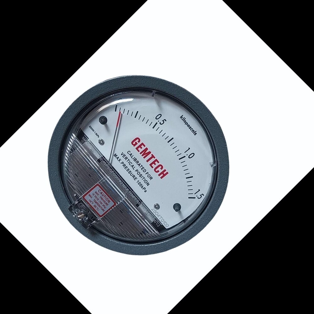 GEMTECH OMEGA DIFFERENTIAL PRESSURE GAUGE IN Kailash Vaibhav Industrial Complex Vikhroli West Mumbai