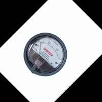 Factory Low 0-60pa 4 Inch Gemtech Differential Air Pressure Gauge For Clean Room