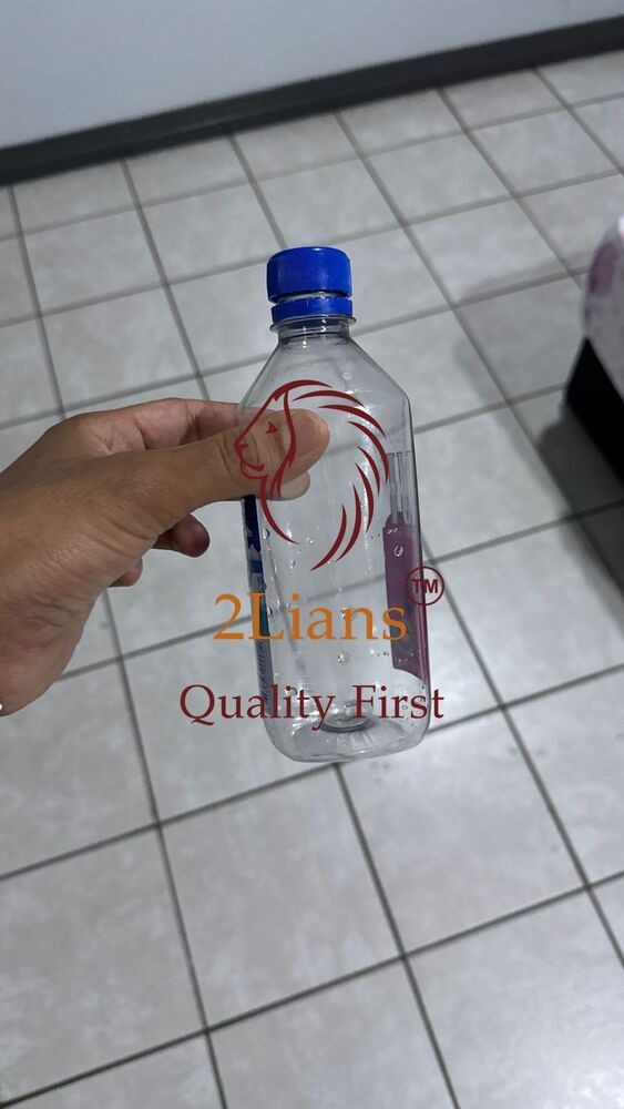 PET bottles on bales clear & with labels scrap