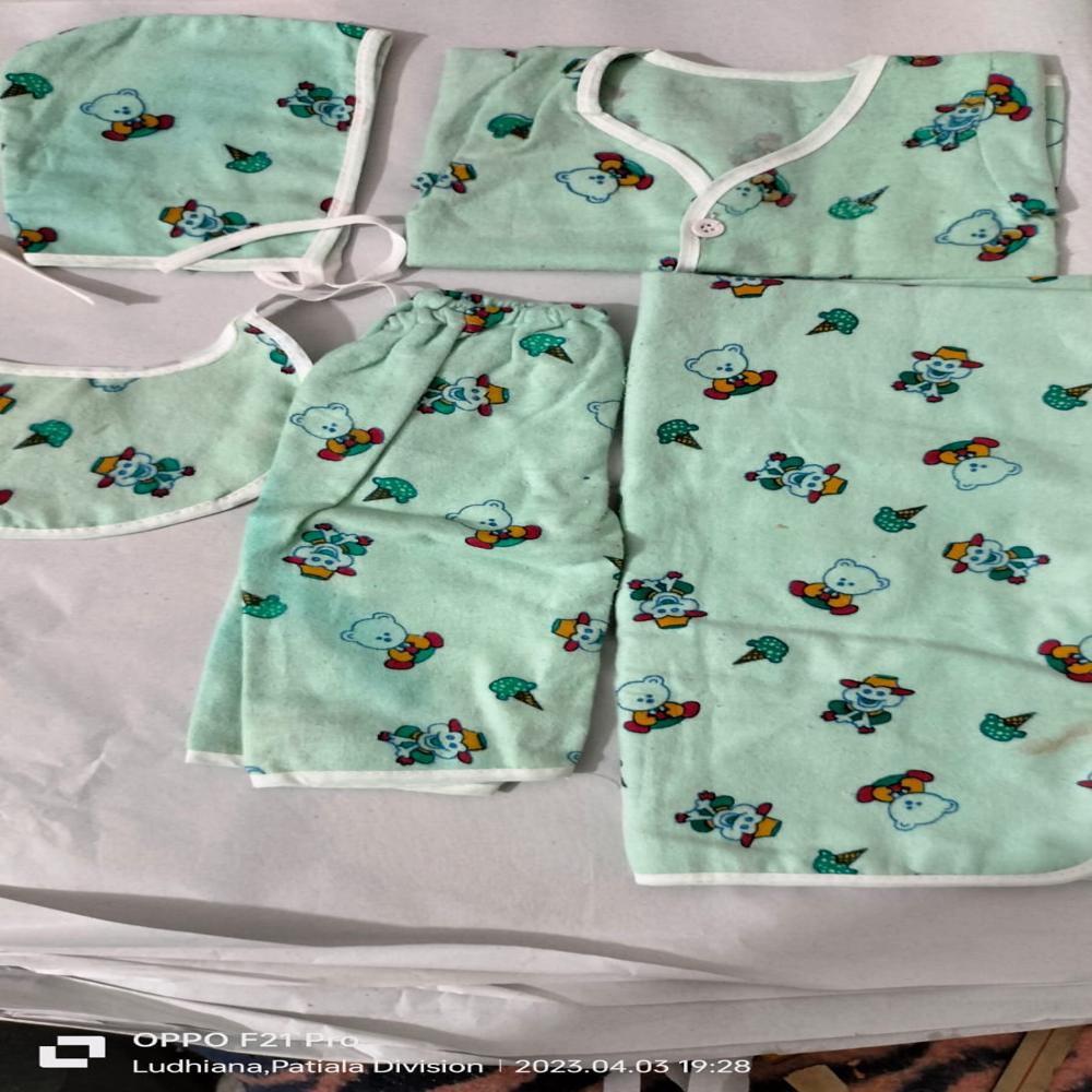 FLANNEL BABY SET