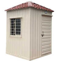 Mild Steel Portable Security Cabin