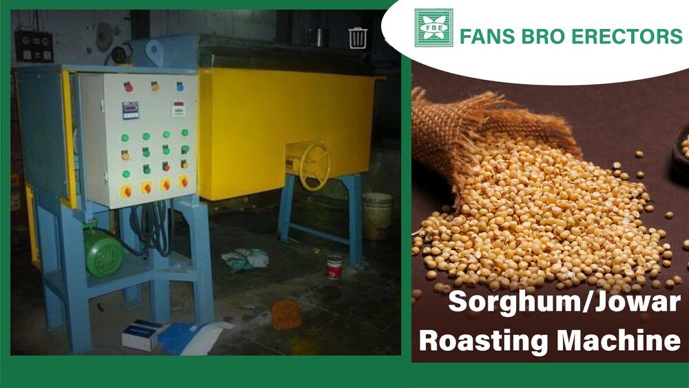 Tur Dal Roasting Machine