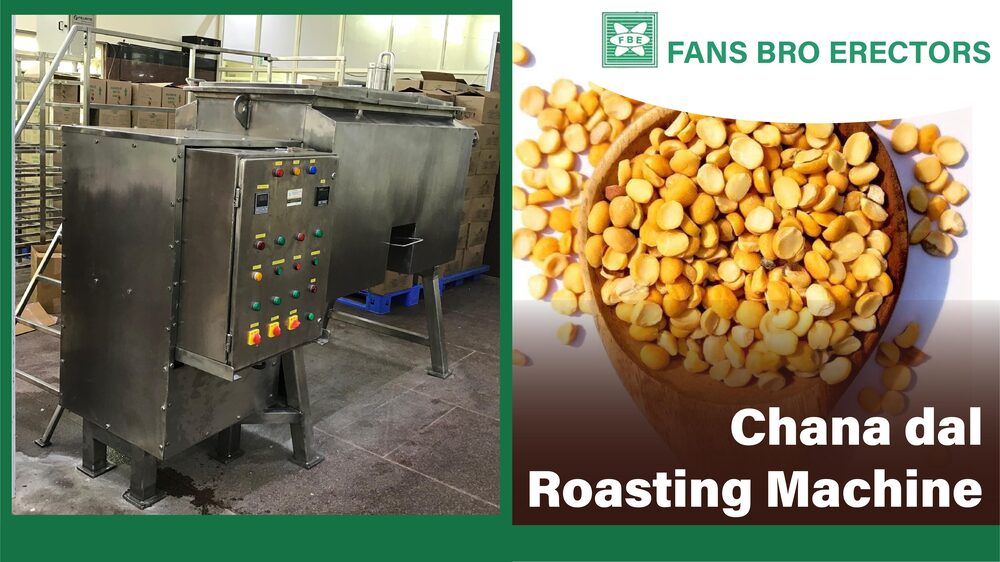 Dry Beans Roasting Machine