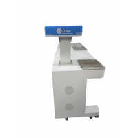 Fiber Laser Marking Machine - Fiber Laser, 200mm X 200mm Marking Area, White Color, 50w Power, 7000 Mm/s Speed, Air Cooling, Cnc System | 1-year Warranty