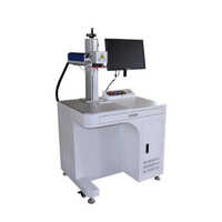 Laser Marking Machine - Fiber Laser Technology, 200x200mm Marking Area, 7000 mm/s Speed | Air Cooling, CNC Control, 1-Year Warranty