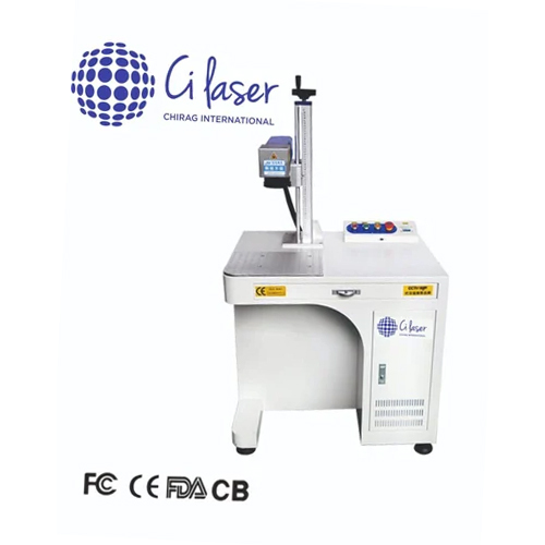 Deep Laser Marking Machine - Color: White