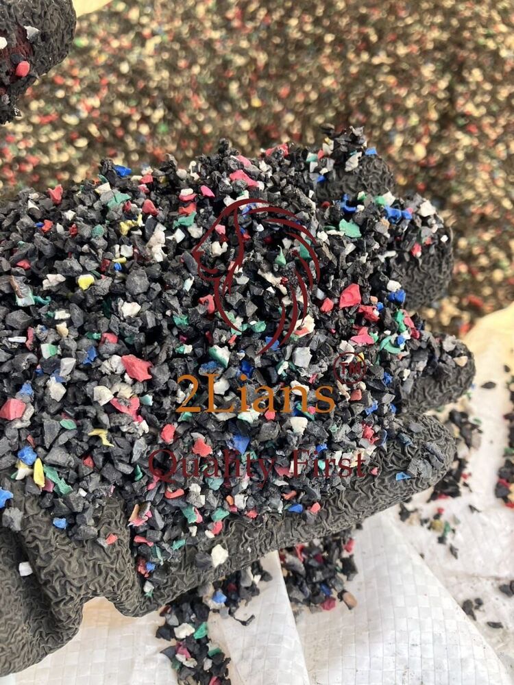 PVC  soft cable skin regrind  Mixed colors scrap