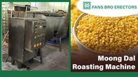 Pigeon Peas Roasting Machine