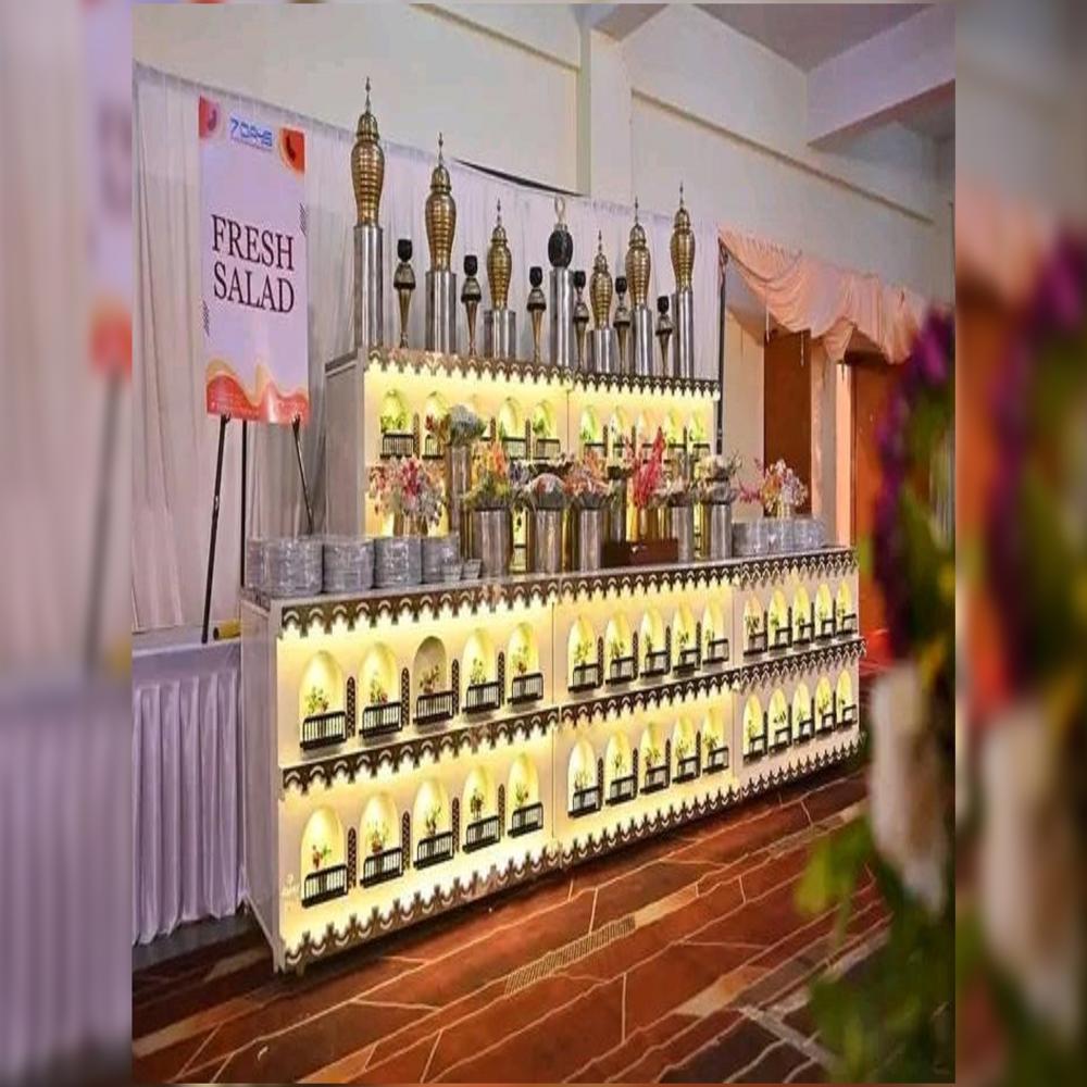 Marigold theme wedding counter