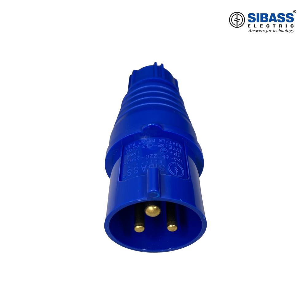 16a 3pin Blue Plug - Application: Industrial