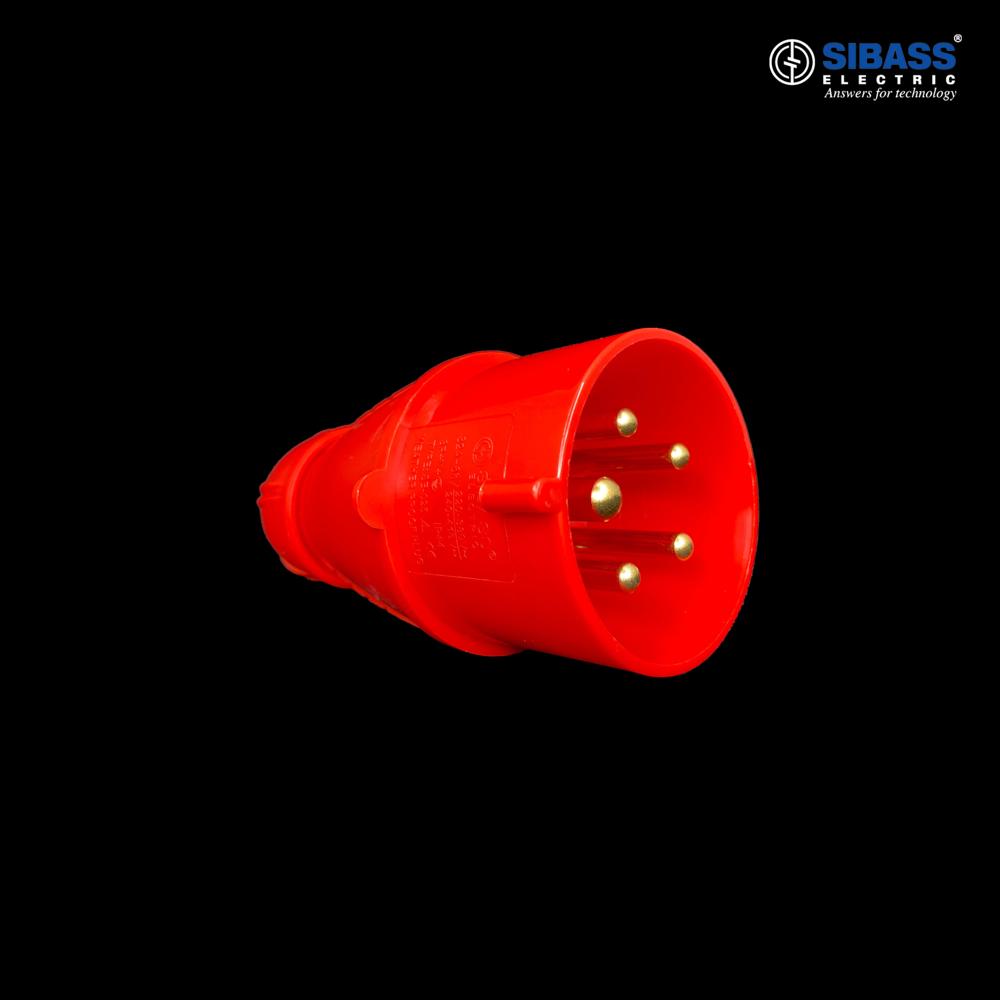 32a 5pin Plug - Color: Red