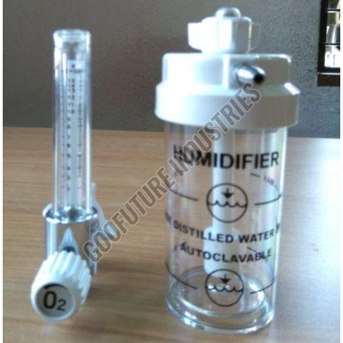 Oxygen Humidifier Bottle - Capacity: 200 Milliliter (Ml)