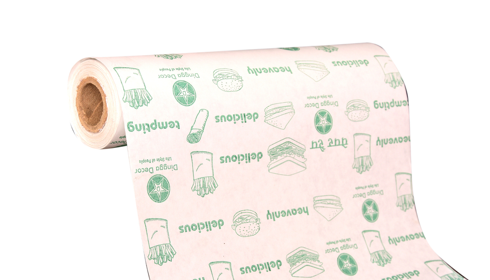 Printed Food Wrapping Butter Paper