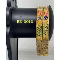 RB 3013 Brass Bangles, Gold Plated  Brass Bangles
