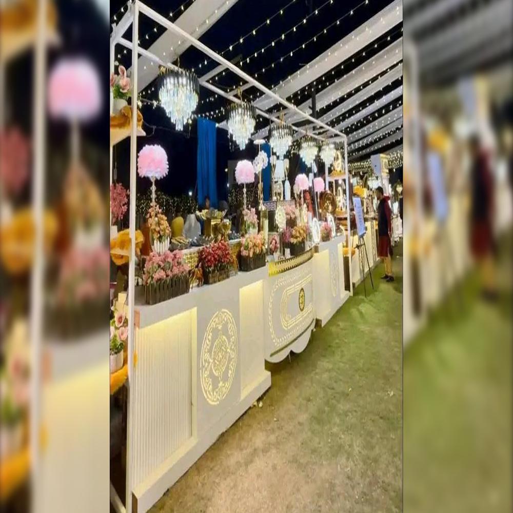 Theme-based Wedding Counter - Material: Stainless Steel