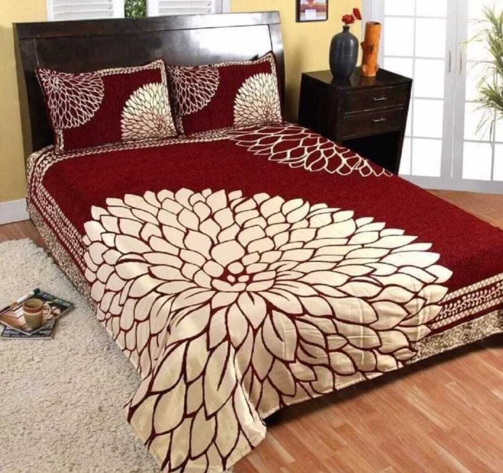 चेनिल बेडशीट