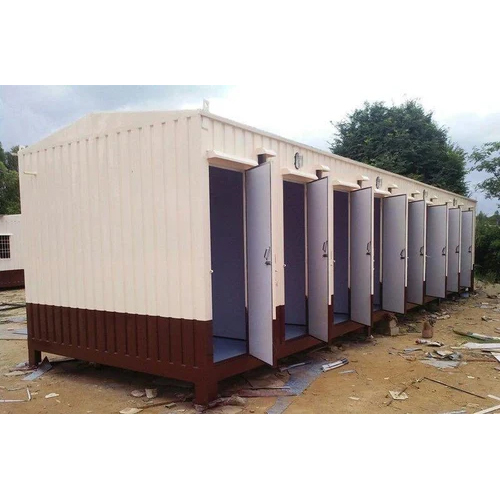20 Compartments GI Portable Toilet