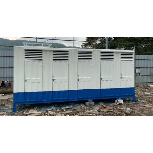 5 Compartments GI Portable Toilet