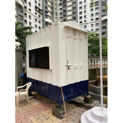 5x6 Feet Steel Portable Security Cabin