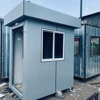 8X8 Feet Steel Portable Security Cabin