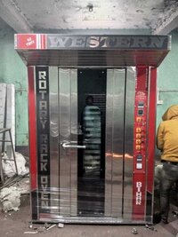 160 Tray Wood Fire Rotary Oven