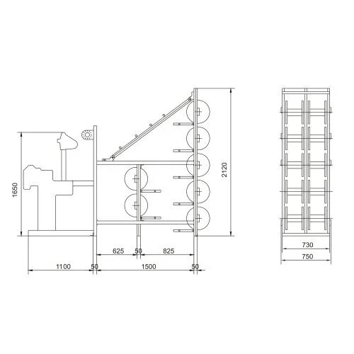 Jiayi JYP 2-160 Needle Loom Machine