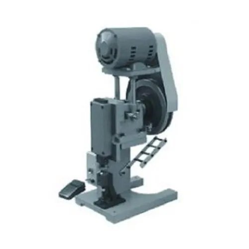 Semi Auto Pin & Box Fixing Machine - Color: Gray