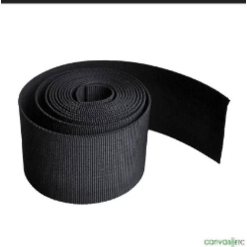 Polypropylene Webbing - Color: Black