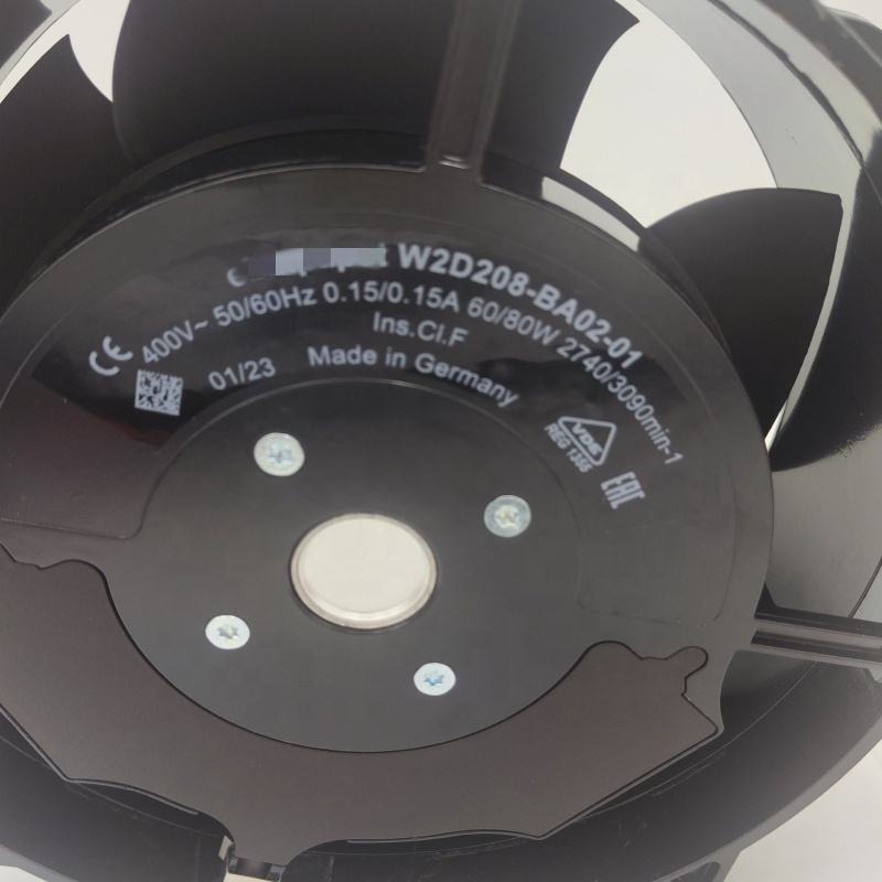 EBM PAPST W2D208-BA02-01 M2D068-CF Original 400V 60/80W Inverter Fan