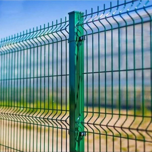 3d Weld Mesh - Color: Green Paint Coated
