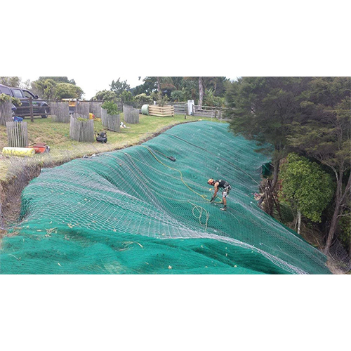 Rock Fall Protection Net - Application: Construction