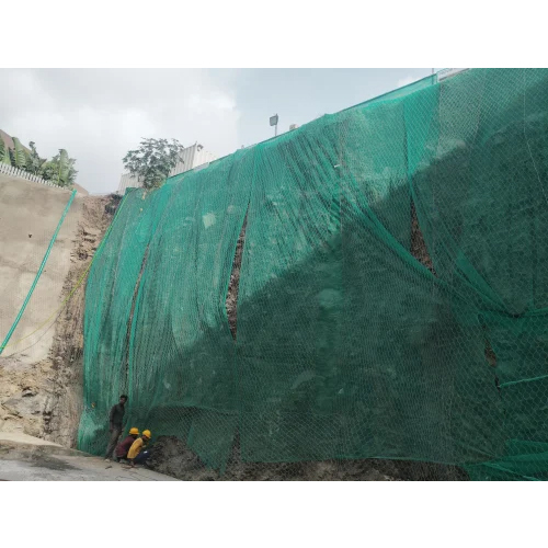 Rock Fall Netting - Industrial-Grade Durability, Various Sizes Available, Customized Hole Shapes, Multi-Color Options | 1-2 Years Warranty