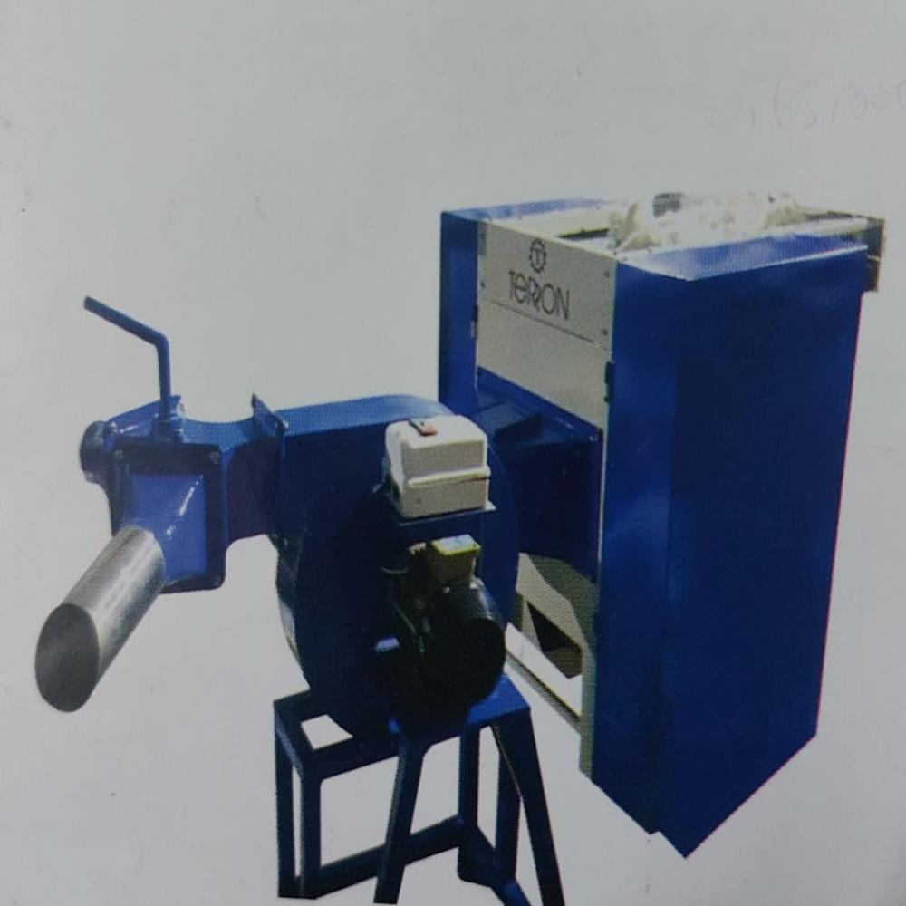 Recron Fiber Carding Machine With Double Nozzle 