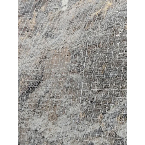 Mountain Rockfall Safety Net - Application: Construction
