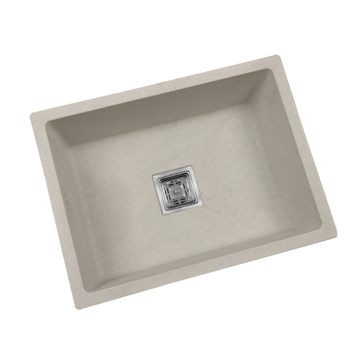 Single Bowl Cera Dotted Quartz Kitchen Sink