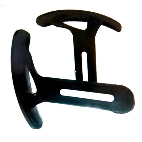 Sonic Chair T Handle - Color: Black And Silver Colour Combination