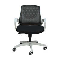 Medium Back Office Chair - Color: Black