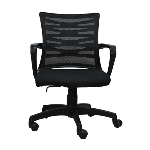 Black Office Low Net Back Office Chair