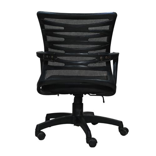 Black Office Low Net Back Office Chair