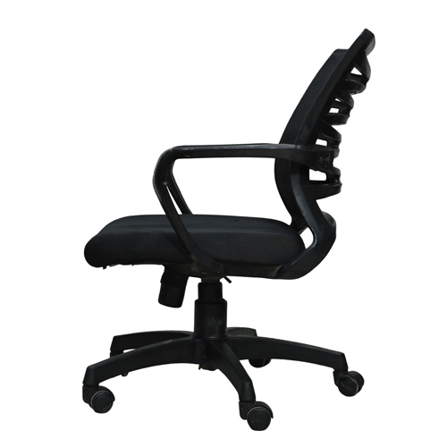 Black Office Low Net Back Office Chair - Feature: Recyclable