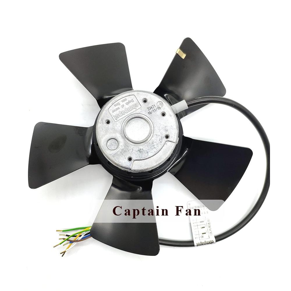 EBM PAPST A2D250-AA02-01 AC 230/400V Axial Fan for Spindle Motor