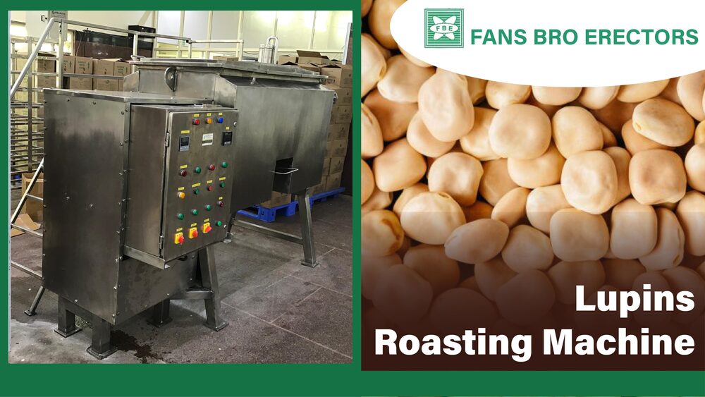 Vetches Roasting Machine - Capacity: 50 To 10